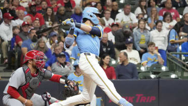 Christian Yelich's RBI fielder's choice