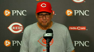 Terry Francona on Suárez and Santillan in Reds' win