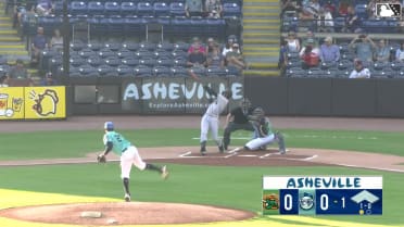 Edward Florentino's solo home run