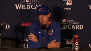 Craig Counsell discusses Cubs advancing to NLDS