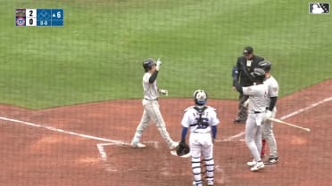 Marco Dinges slugs two-run homer
