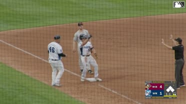 Max Anderson's triple in the 5th