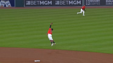 Kevin McGonigle's leaping grab