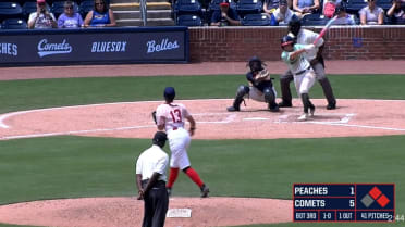 Addisyn Baird's two-run double