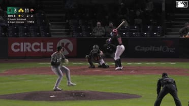 Austin Strickland Ball to Arjun Nimmala