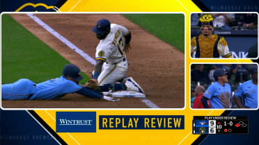 Myles Straw caught stealing after review