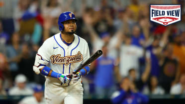 Field View: Luis Arraez' three-run home run