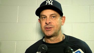 Aaron Boone shares his take on Yankees' loss