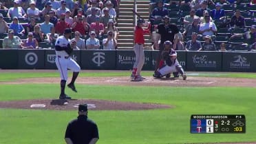 Simeon Woods Richardson strikes out Roman Anthony