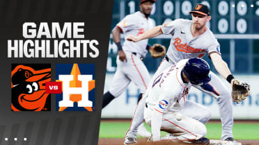 Orioles vs. Astros Highlights 