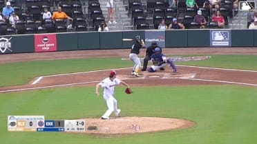 Josh Adamczewski's solo home run