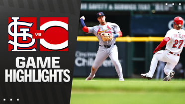 Cardinals vs. Reds Game 1 Highlights