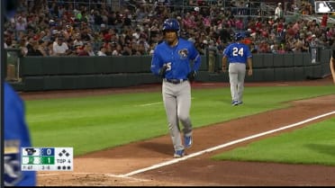 Zion Rose hits first pro homer for High-A Quad Cities