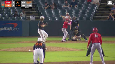 Devin Fitz-Gerald singles on a line drive to center fielder Tavian Josenberger. Kervin Pichardo scores.