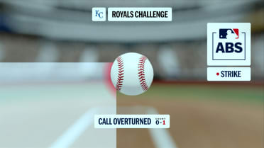 Strike 1 overturned after ABS challenge