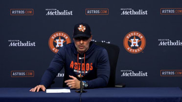 Joe Espada talks Astros' 10-5 loss