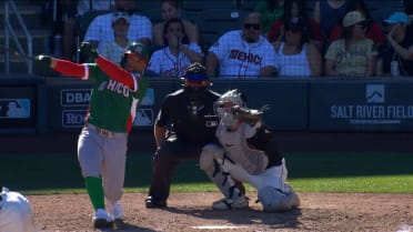 Alejandro Osuna's solo home run