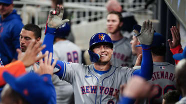Brandon Nimmo records a five-RBI, two-homer game