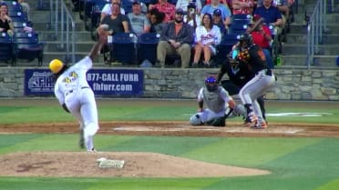 Miguel Sime Jr.'s nine strikeouts