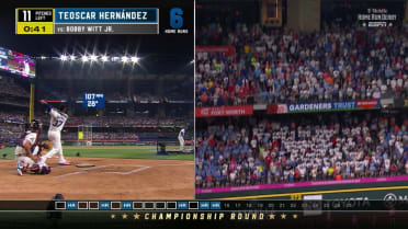 Teoscar Hernández da HR de 454 pies en las finales