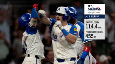 Sean Murphy hammers 455-foot home run