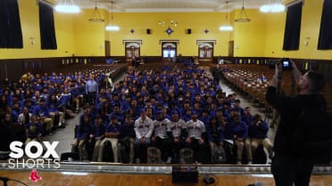 Sox Shorts: The Red Sox Visit Local Schools