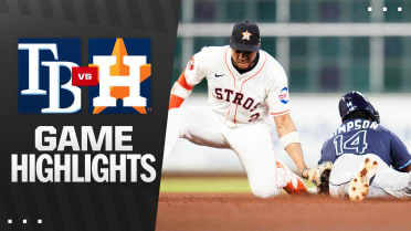 Rays vs. Astros Highlights