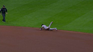 Ketel Marte saca un tremendo out