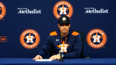 Joe Espada discusses 11-1 win over A's