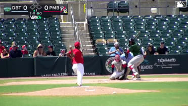 Arnaldo Lantigua homers (12) on a line drive to left field. Rafhlmil Torres scores.
