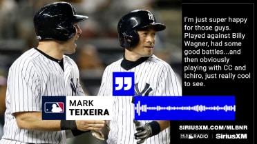 Teixeira on Ichiro, Sabathia being inductected to HOF