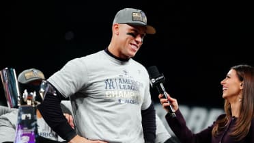Aaron Judge on the Yankees clinching the AL pennant