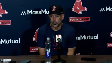 Alex Cora on Red Sox's 10-8 loss to Rays