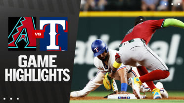 D-backs vs. Rangers Highlights