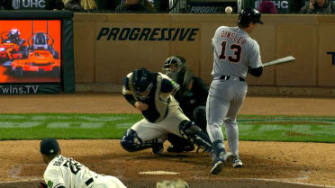 Dillon Dingler gets hit by a pitch in the 6th