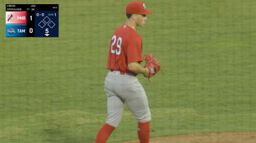 Cade Crossland strikes out nine