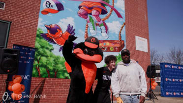 Birdland Murals Series featuring Kid Balloon