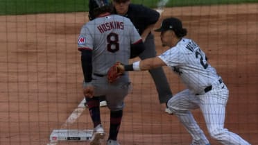 Rhys Hoskins ruled out after replay review