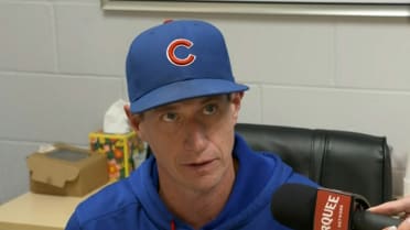 Craig Counsell recaps the Cubs' 19-2 win