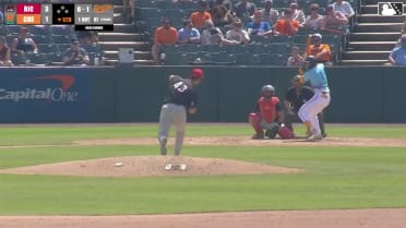 Wehiwa Aloy homers (5) on a fly ball to center field.