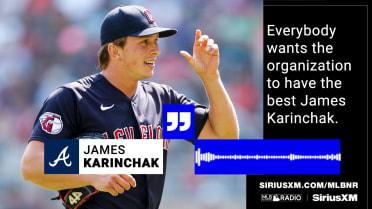 James Karinchak discusses rehab from shoulder injury