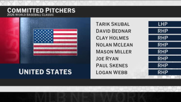 Latest pitchers to join Team USA in 2026