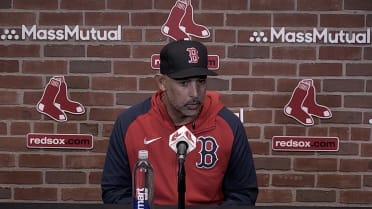 Alex Cora on the Red Sox's 9-2 loss