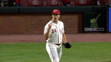 Connor Phillips' first Major League save