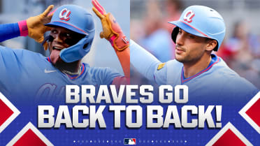 Ronald Acuña Jr. and Matt Olson go back-to-back!