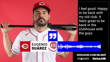 Eugenio Suárez on his return to Cincinnati 