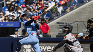 Ernie Clement's first triple of the season