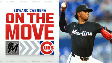 Edward Cabrera is acquired by the Cubs