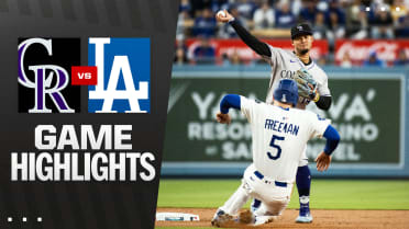 Rockies vs. Dodgers Highlights 
