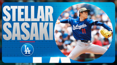 Roki Sasaki K's eight vs. Angels
